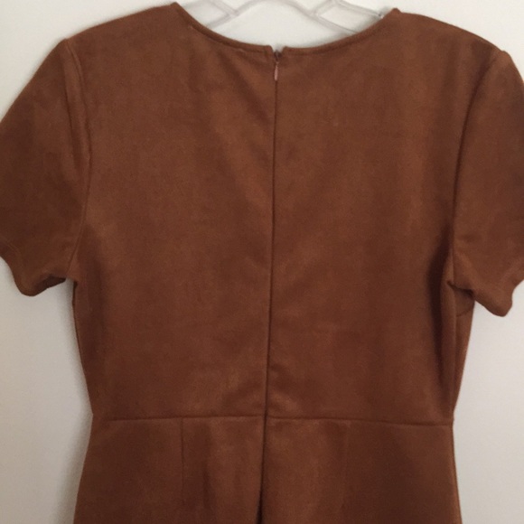 Faux suede dress - Picture 6 of 8